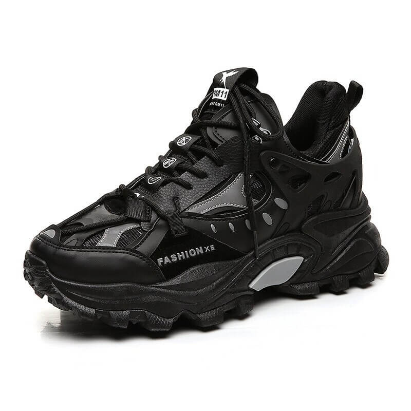 High Fashion Chunky Sneakers Men Zapatos Hombre Thick Sole Casual Shoes