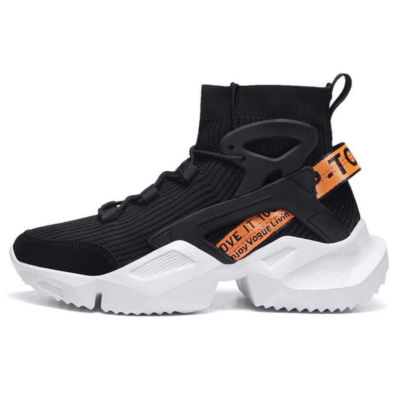 High Top Sneakers Men Trend Hot Sale Comfortable and Non-slip, Casual Shoes Outdoor Non-slip Breathable