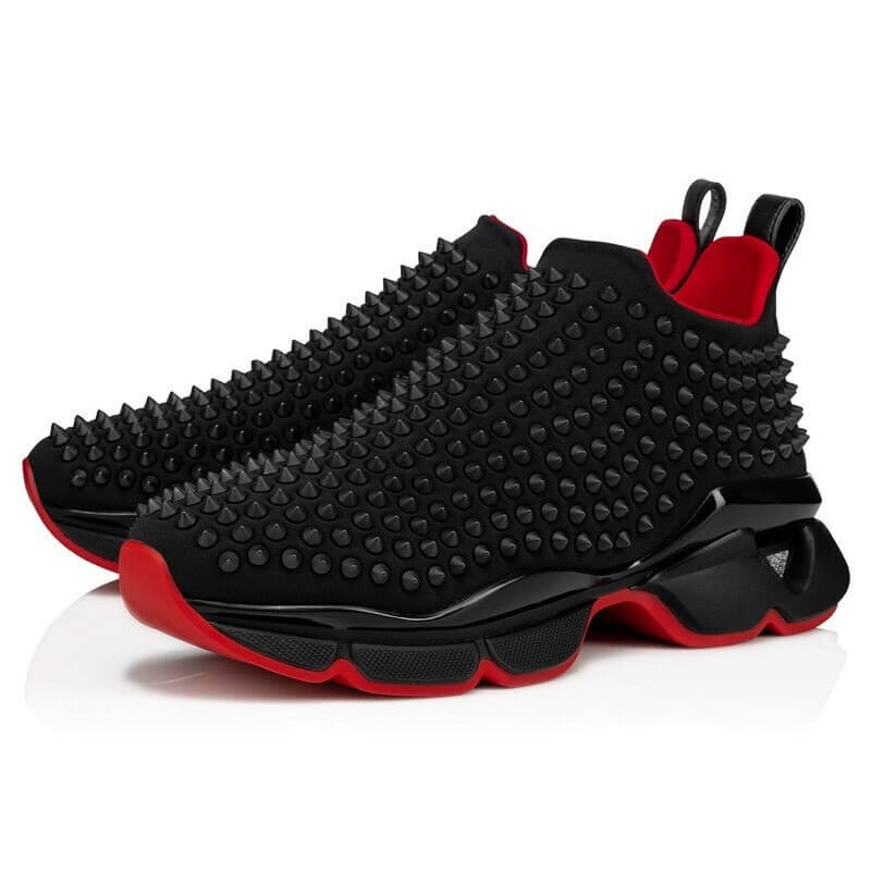 luxury spike sneaker women crystal rivets – nevada™ | elevate your style - Nevada Shoe