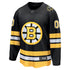 Boston Bruins Fanatics Home Breakaway Custom Jersey – Black