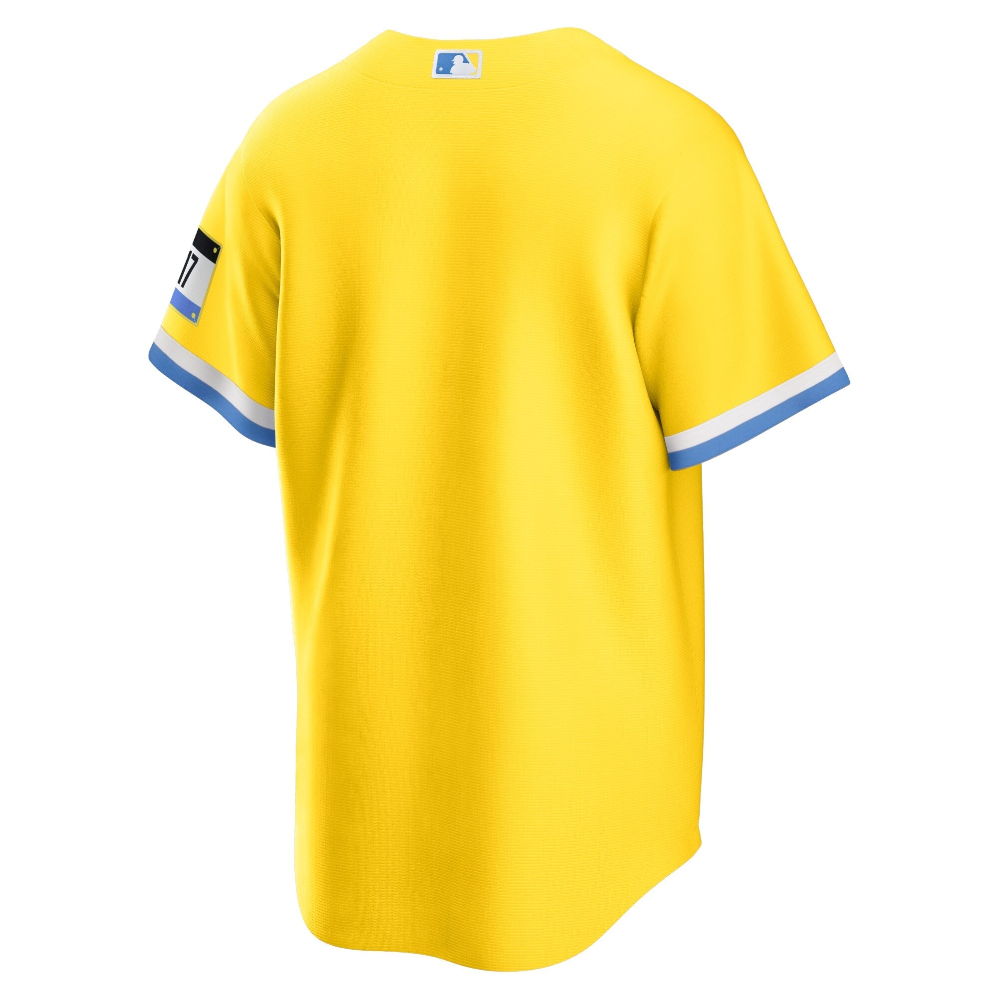 Boston Red Sox Nike City Connect Custom Authentic T-shirt - Gold/Light Blue
