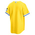 Boston Red Sox Nike City Connect Custom Authentic T-shirt - Gold/Light Blue