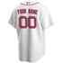 Boston Red Sox Nike Home Custom Authentic T-shirt - White