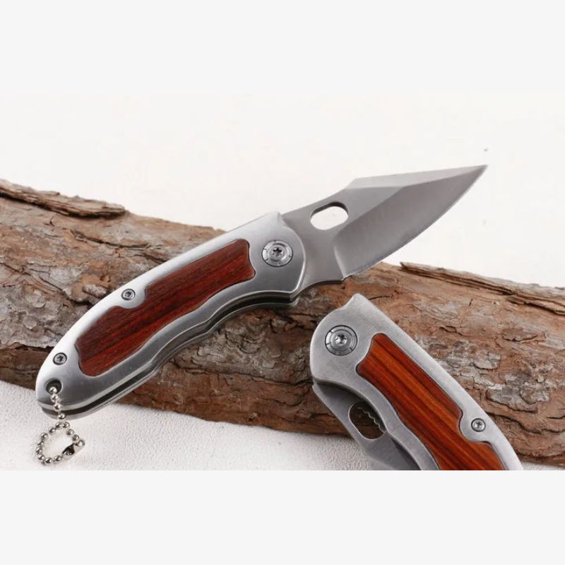 Browning F113: Compact Steel & Wood Pocket Hunting Knife