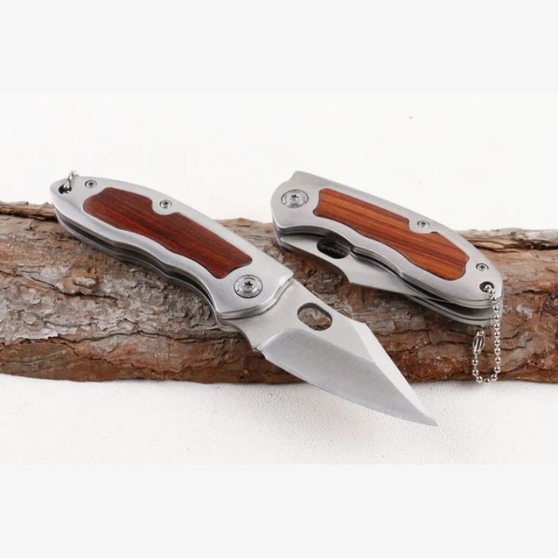 Browning F113: Compact Steel & Wood Pocket Hunting Knife