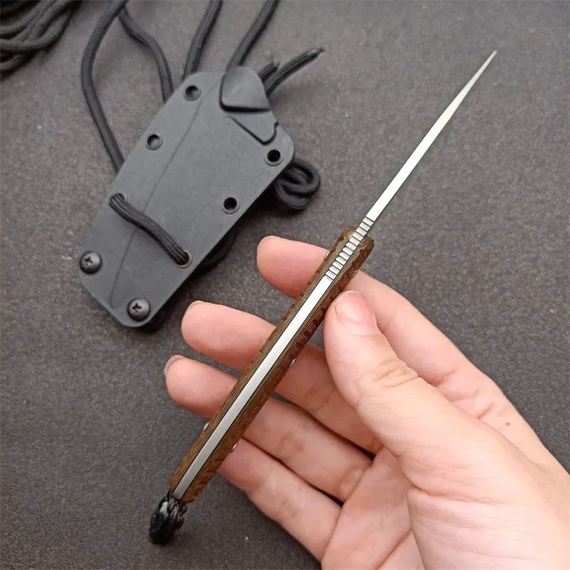 CRKT 2388 Fixed Blade Knife: 160mm Ultralight Hunter | 58 HRC Precision Tool