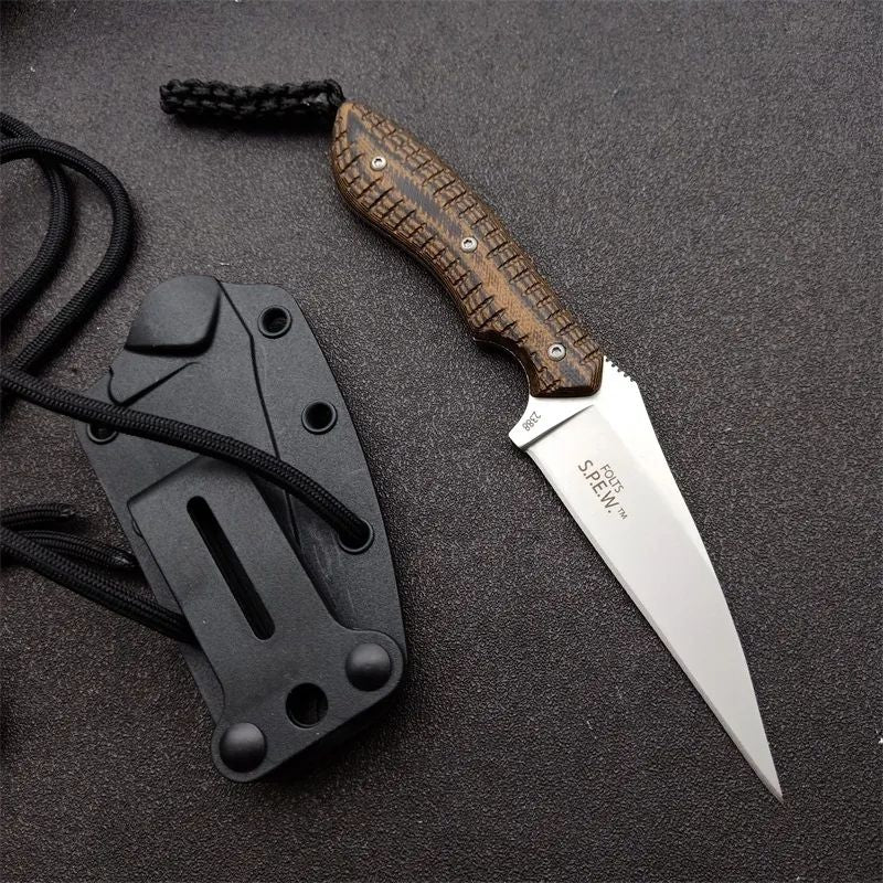 CRKT 2388 Fixed Blade Knife: 160mm Ultralight Hunter | 58 HRC Precision Tool