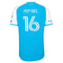 Charlotte FC // adidas Pep Biel #16 Official 2026 Carolina Kit On-Field Patch Jersey – Blue