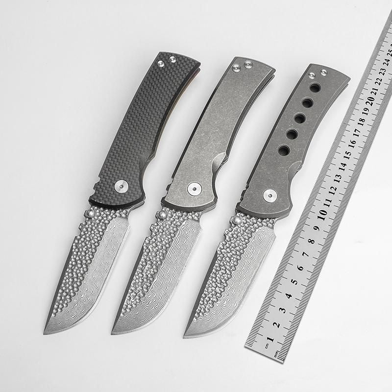 Chaves Redencion 228 Tactical Folder: 9.30" Heavy-Duty Hunter | TC4 Titanium & Carbon Fiber