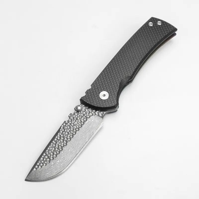 Chaves Redencion 228 Tactical Folder: 9.30" Heavy-Duty Hunter | TC4 Titanium & Carbon Fiber