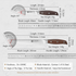 Chef Knife Germany 1.4116 Stainless Steel 5PCS For Kitchen