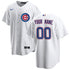 Chicago Cubs Nike Home Custom Authentic T-shirt - White