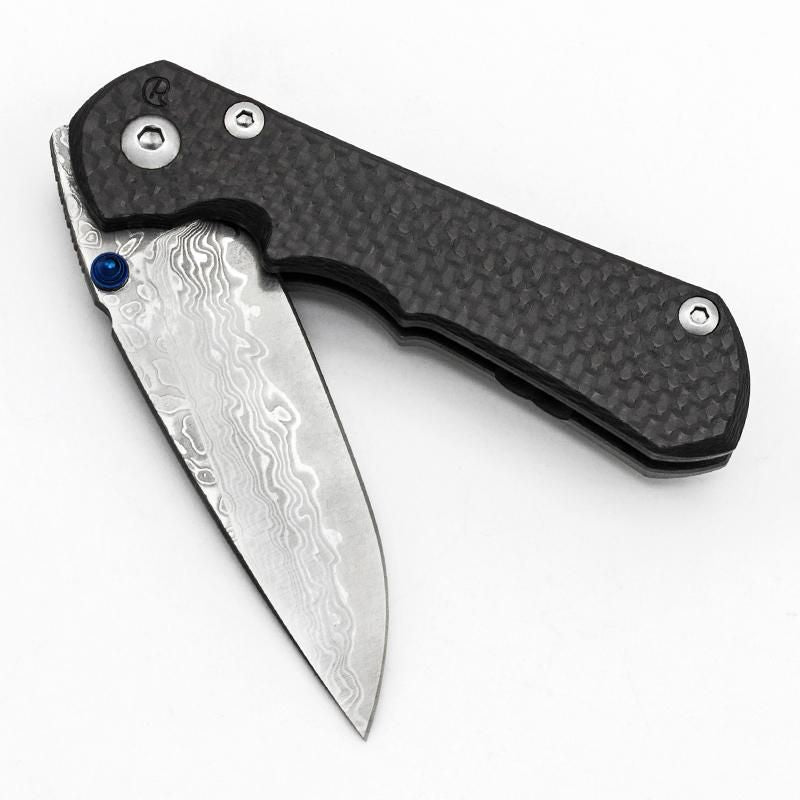 Chris Reeve Small Folding Knife: 6.50" Carbon Fiber & Titanium | Elite Frame Lock Hunter