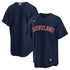 Cleveland Guardians Nike Alternate Custom Authentic T-shirt - Navy