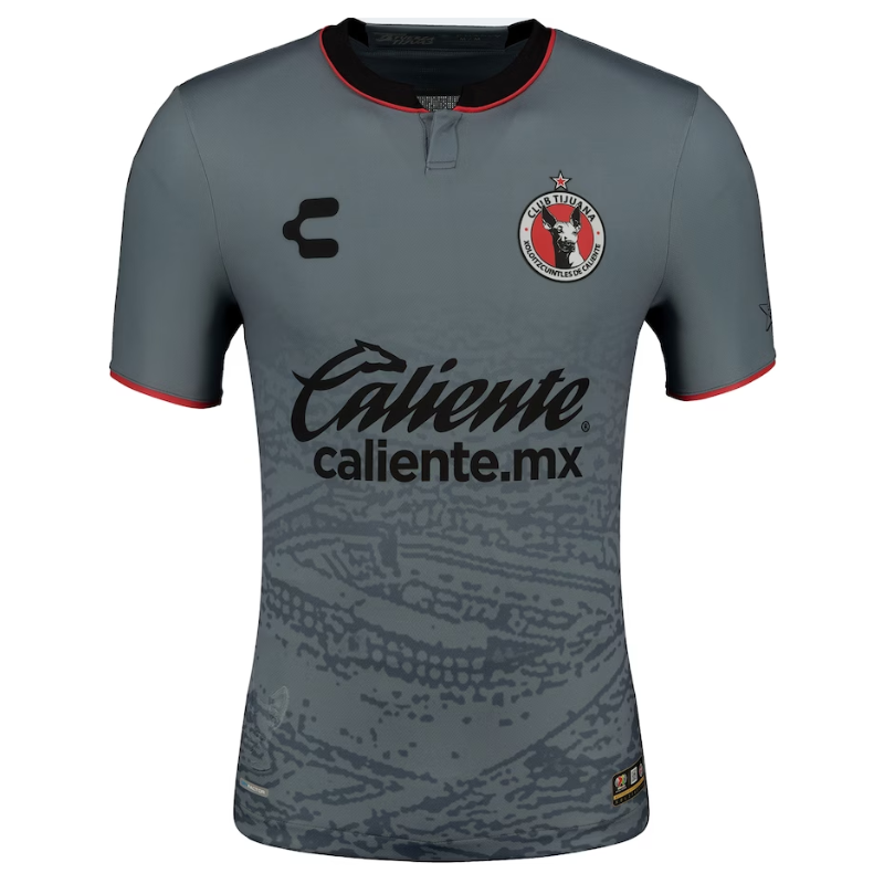 Club Tijuana 2023/24 Away Authentic T-shirt - Gray