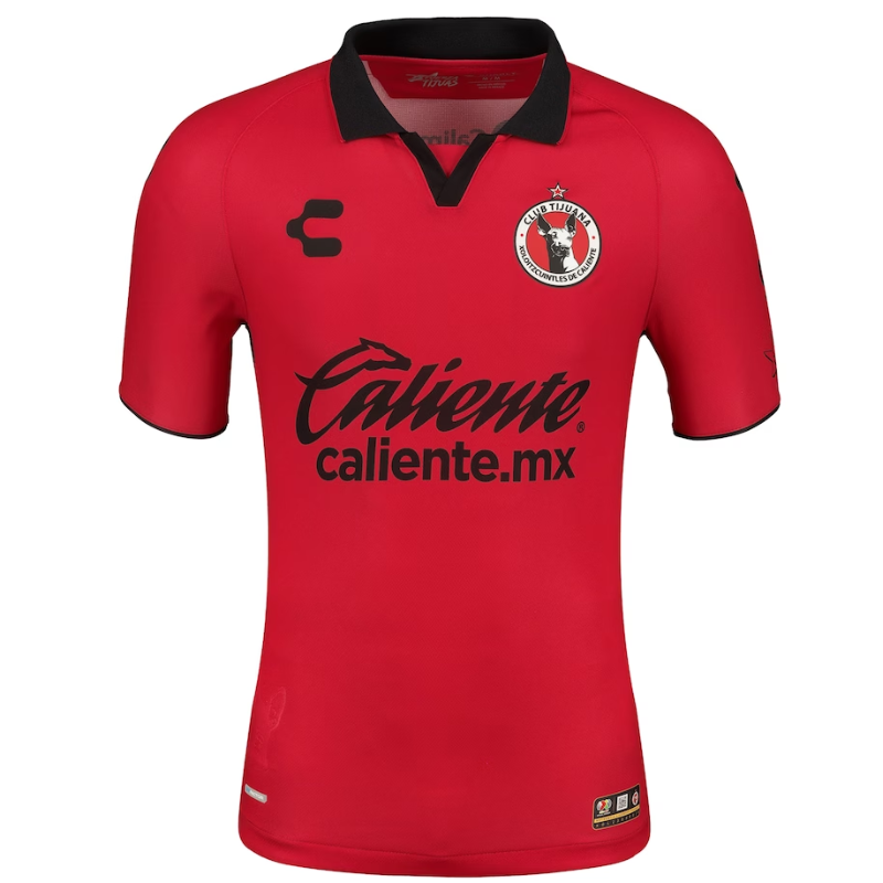 Club Tijuana 2023/24 Home Authentic T-shirt - Red