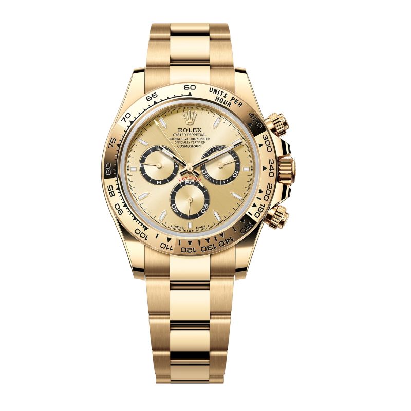 Cosmograph Daytona Oyster yellow gold Black - Nevada Shoe