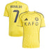 Cristiano Ronaldo 7# Al-Nassr FC adidas 2025/26 Home Player Jersey – Yellow