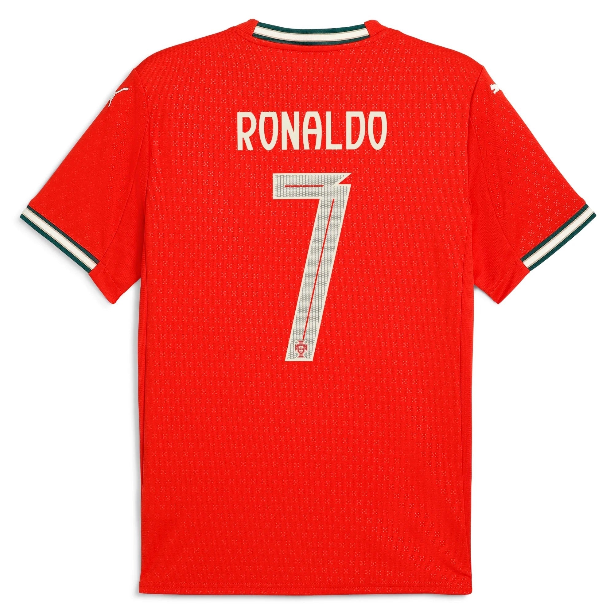 Cristiano Ronaldo 7 Portugal 2025/26 Home Authentic T-shirt - Red