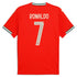 Cristiano Ronaldo 7 Portugal 2025/26 Home Authentic T-shirt - Red