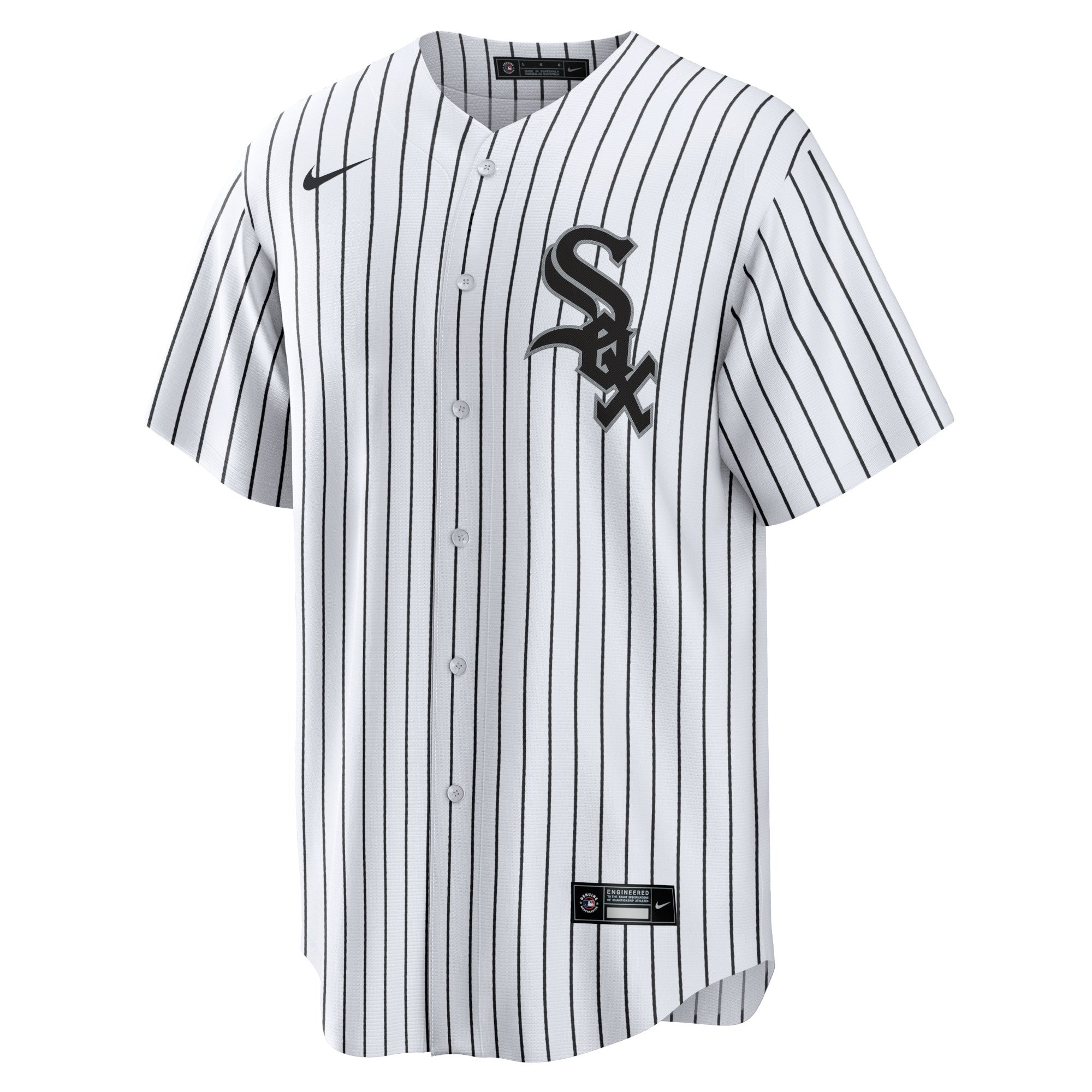 Dallas Keuchel Chicago White Sox Nike Home Player Authentic T-shirt - White/Black