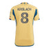 Damir Kreilach Real Salt Lake  Unisex Shirt 2023/24 Player Jersey - Gold - Jersey Teams World