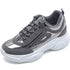 Air Zapatillas Hombre Deportiva Sneakers 2019 New Women's Shoes Laser Stitching Bright Face Small Thick-soled Old Sports