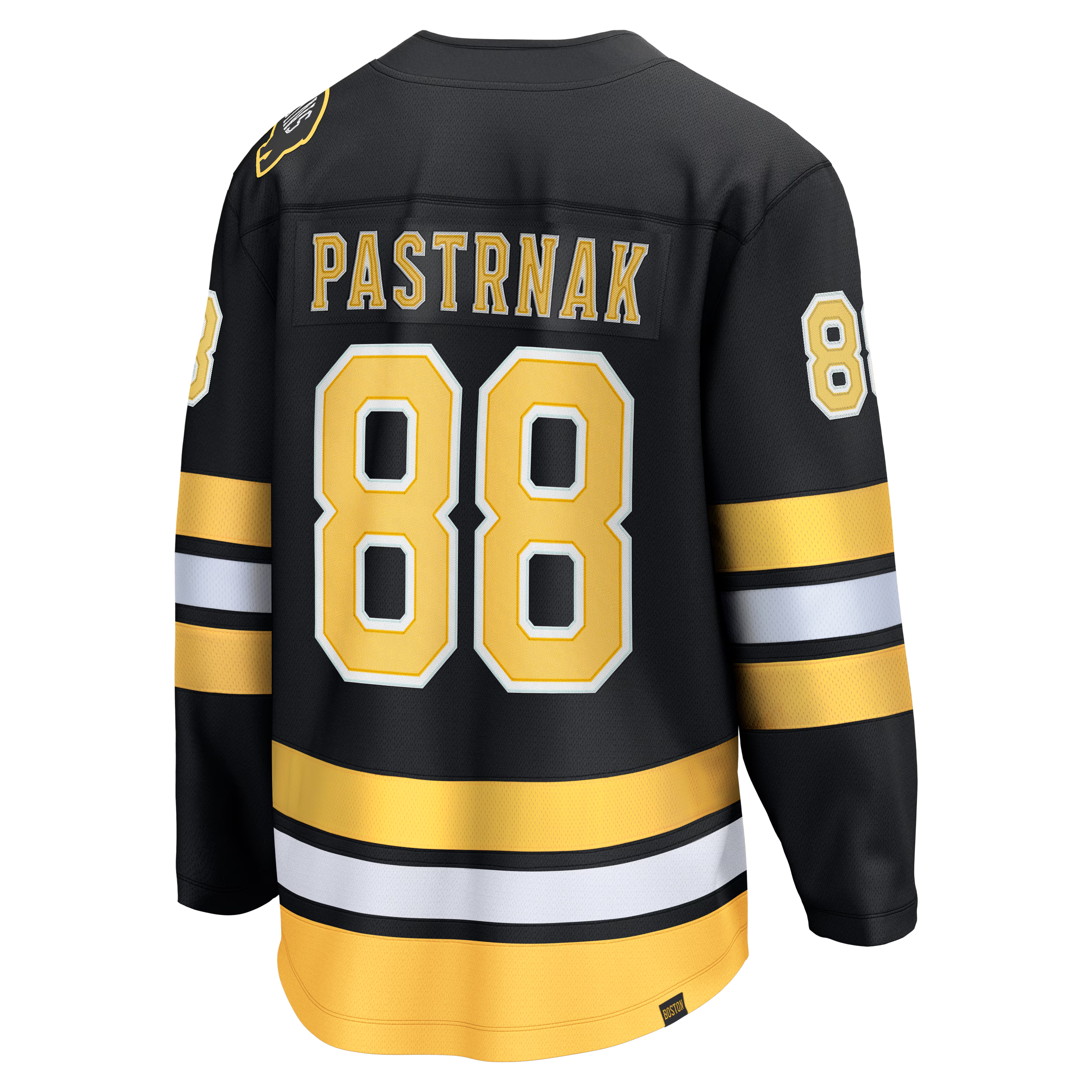 David Pastrňák Boston Bruins Fanatics Home Breakaway Jersey – Black