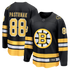 David Pastrňák Boston Bruins Fanatics Home Breakaway Jersey – Black