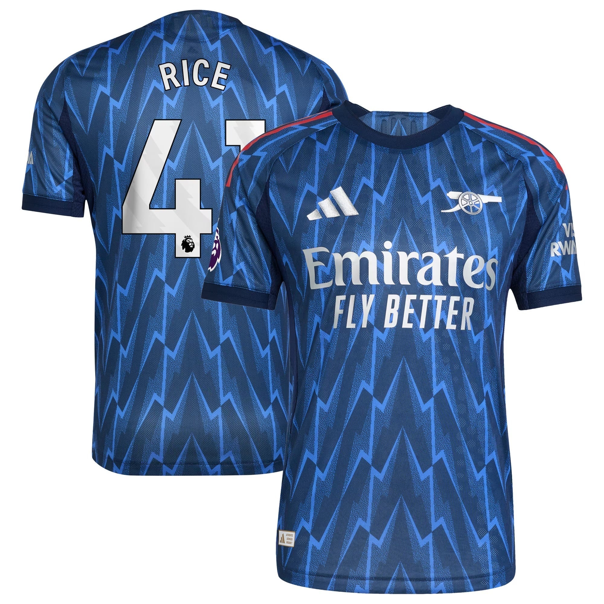 Declan Rice Arsenal Fan Edition Football Jersey | Shop Declan Rice Arsenal Soccer Shirt Online