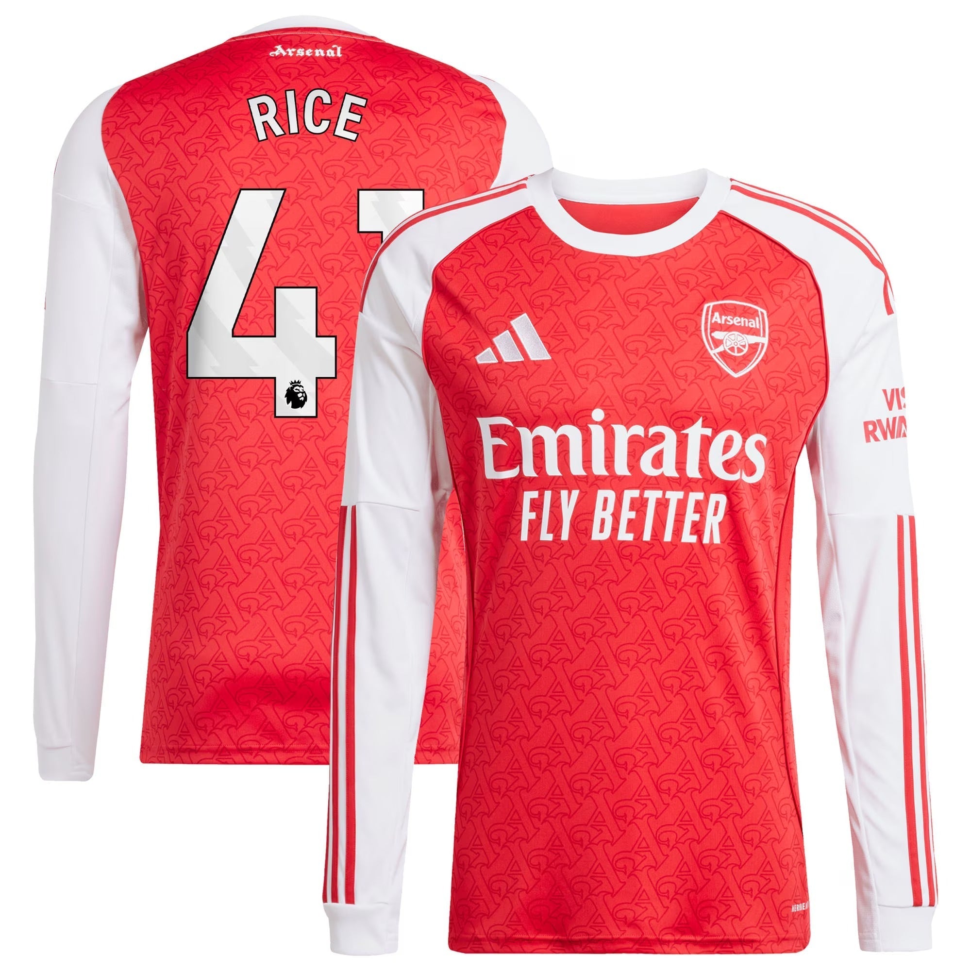 Declan Rice Arsenal Fan Edition Football Jersey | Shop Declan Rice Arsenal Soccer Shirt Online