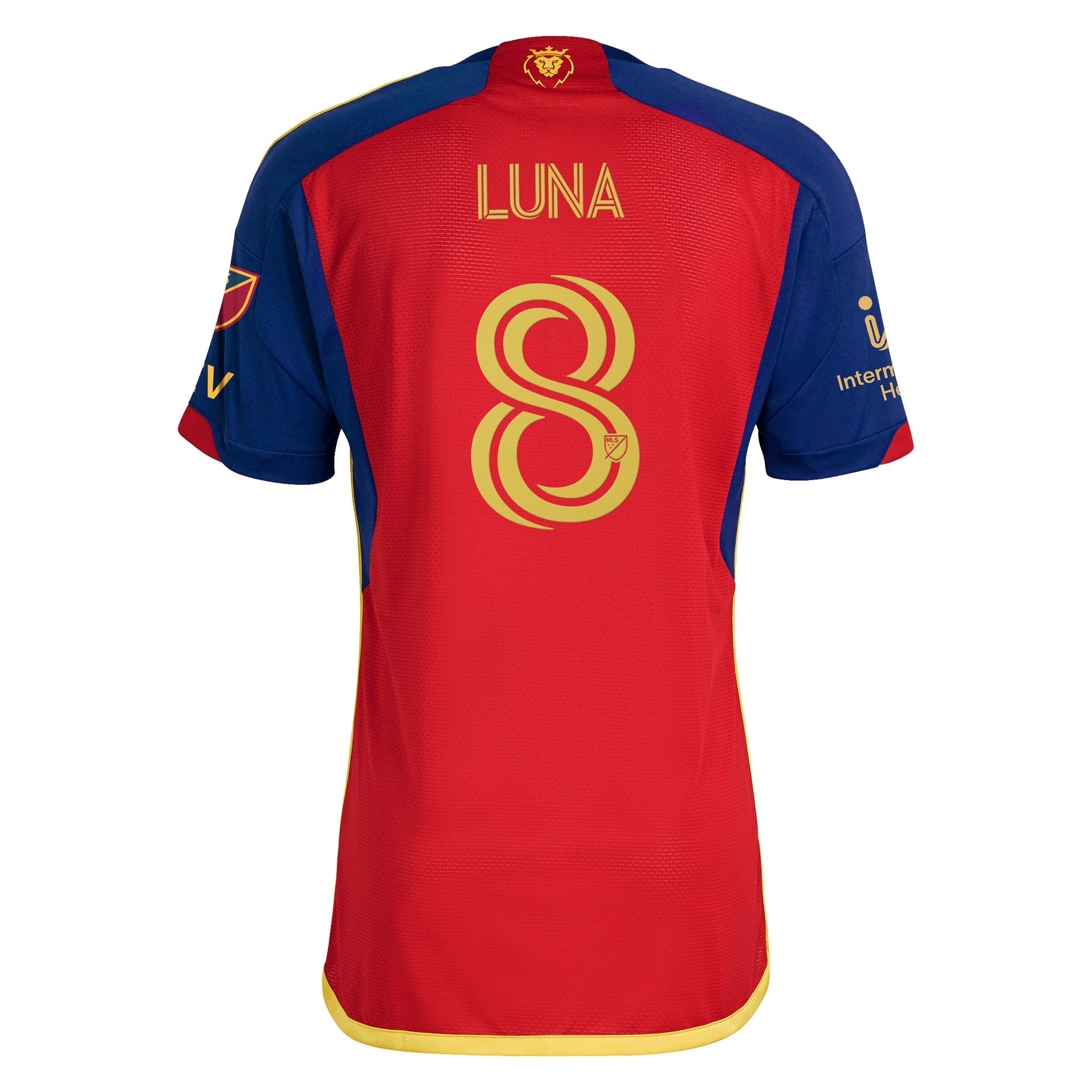 Diego Luna Real Salt Lake adidas 2024 Peak Utah Player Jersey – Red