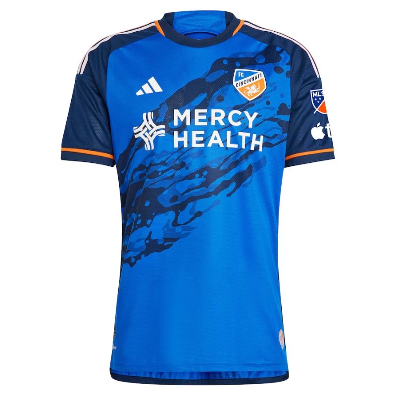 Obinna Nwobodo FC Cincinnati  Unisex Shirt 2023 River Kit Player Jersey - Blue - Jersey Teams World