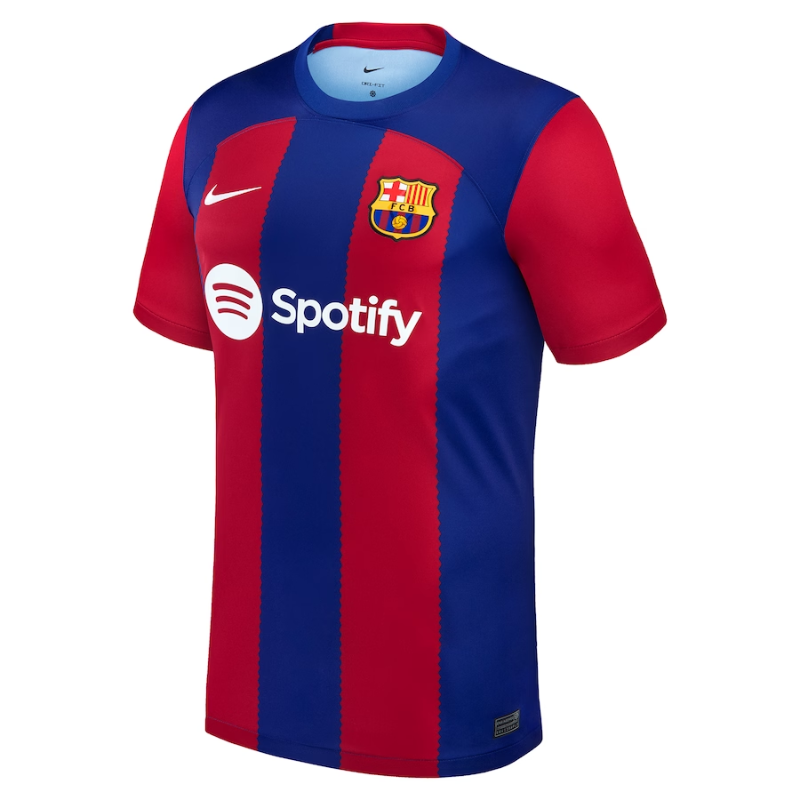 Fc Barcelona Nike 2023/24 Home Custom Authentic T-shirt - Royal