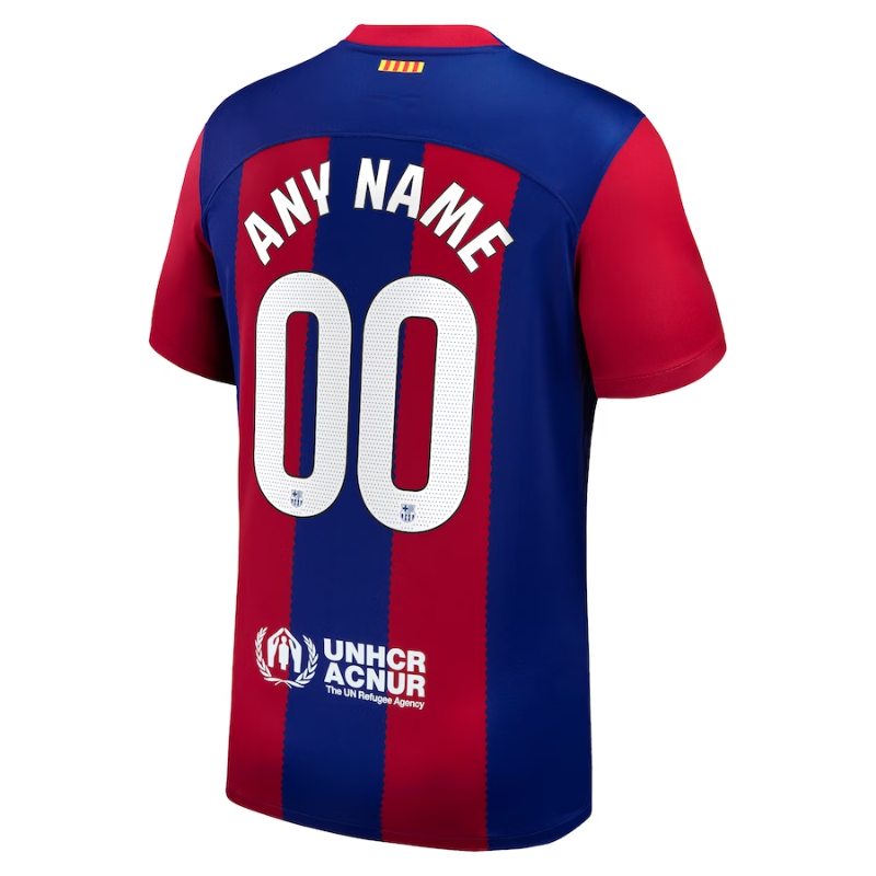 Fc Barcelona Nike 2023/24 Home Custom Authentic T-shirt - Royal