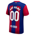 Fc Barcelona Nike 2023/24 Home Custom Authentic T-shirt - Royal