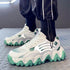 luxury atyle Running Shoes Breathable Men Sock Sport Sneaker Lace Up Light Couple Walking Shoe Outdoor Footwear Big Size