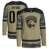 Florida Panthers Military Appreciation Team Personalized Practice Jersey - Camo - Jersey Teams World