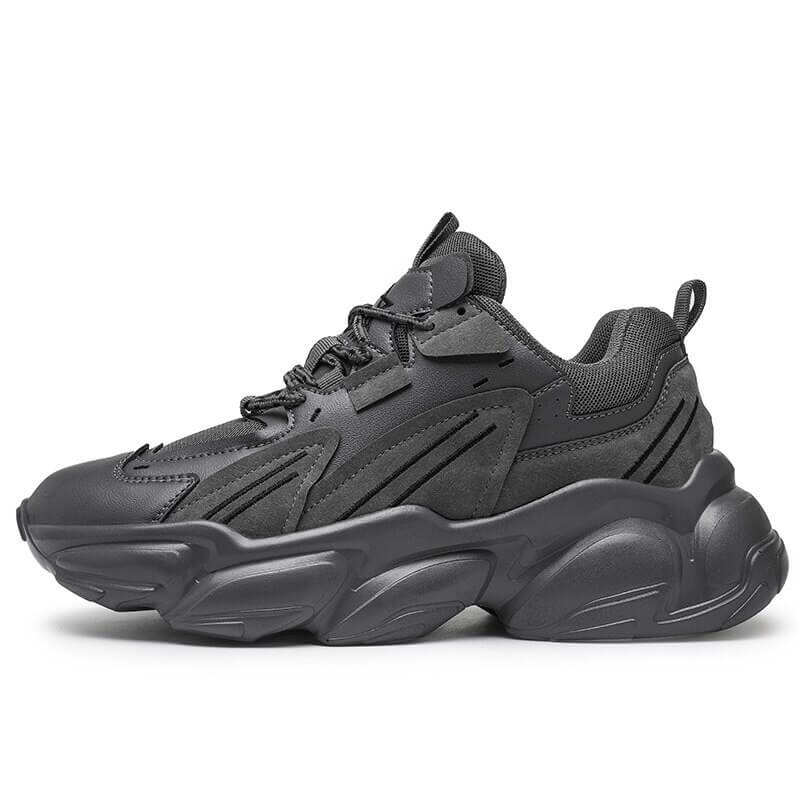 Men Shoe Chunky Luxury Comfortable, shoe men Glossy Thick Sole, Sports Shoe Trainers Running
