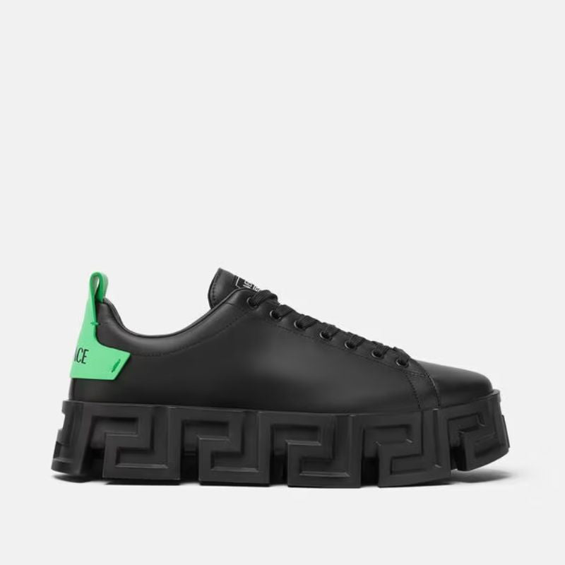 Greca Labyrinth Sneakers Luxury Green+Black - Nevada Shoe