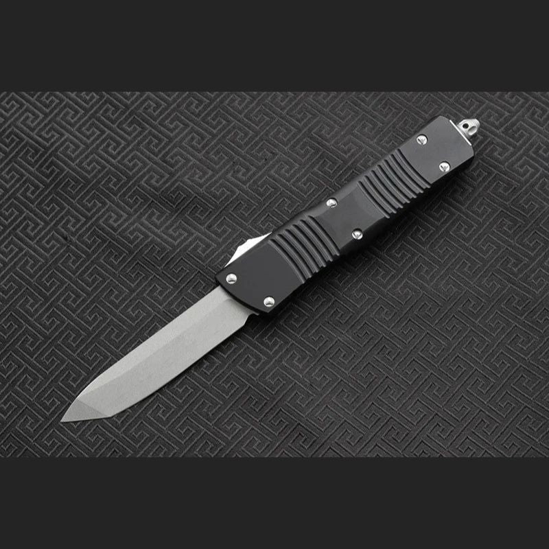 Professional Title: Hifinder T6061 Aluminum Tactical Knife: 235mm Precision Blade | Lightweight 145g Auto