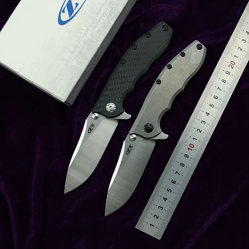 Hinderer 0562CF Slicer: 209mm Tactical Folder | Ceramic Bearing System | Titanium & Carbon Fiber