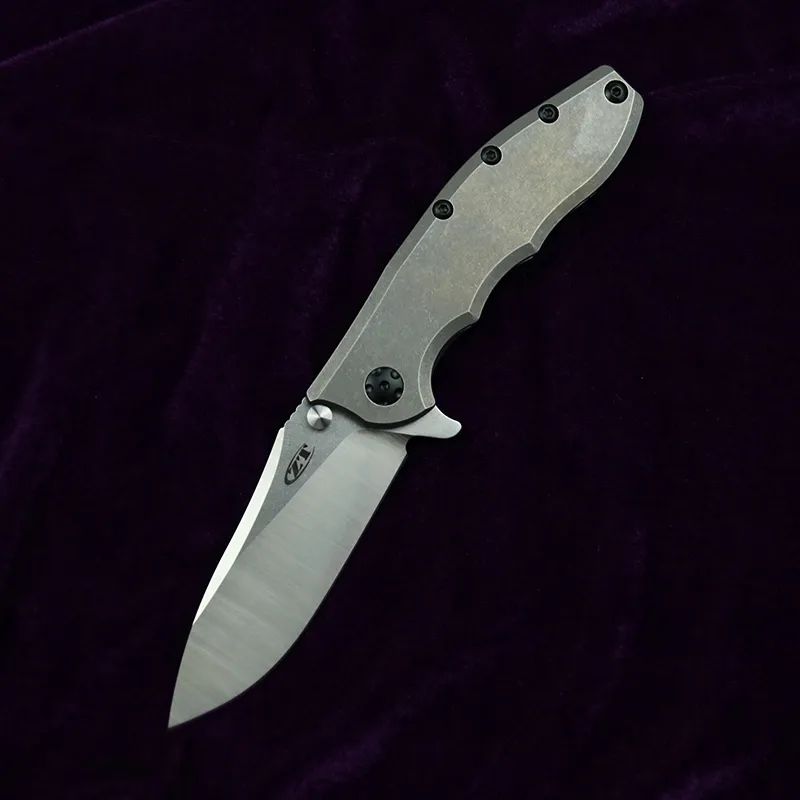Hinderer 0562CF Slicer: 209mm Tactical Folder | Ceramic Bearing System | Titanium & Carbon Fiber
