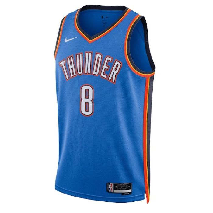 Jalen Williams Oklahoma City Thunder Unisex 2023 Swingman Jersey - Icon Edition - Blue - Jersey Teams World