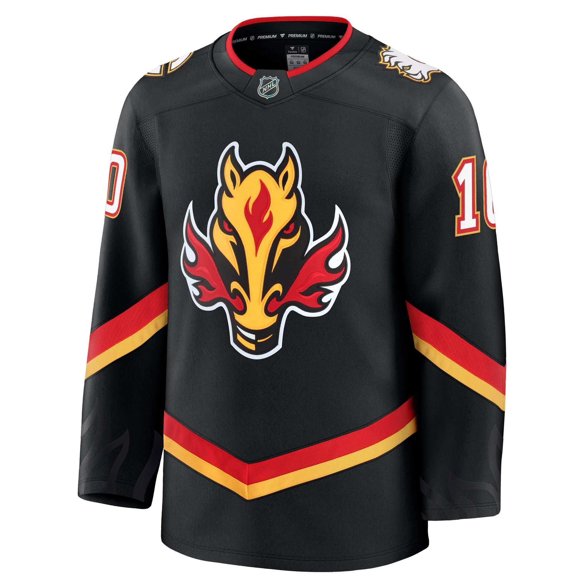 Jonathan Huberdeau Calgary Flames Fanatics Premium Alternate Jersey – Black "Blasty" Edition