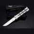 JunLang 03AB All-Steel Hunting Knife: 210mm Heavy-Duty Folder | 58HRC Corrosion Resistant