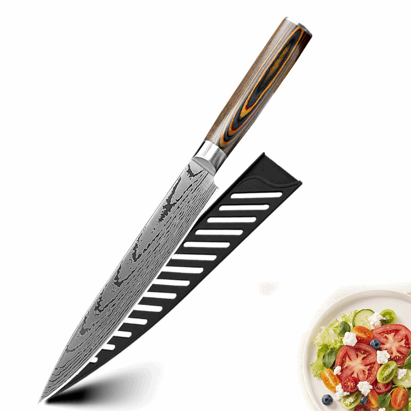 Kitchen Knives Set Chef Japanese 7CR17 440C High Carbon Stainless Steel