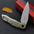 Kershaw 1369 Silver Art Knife: Slim G10 & 8Cr13MoV EDC Folder