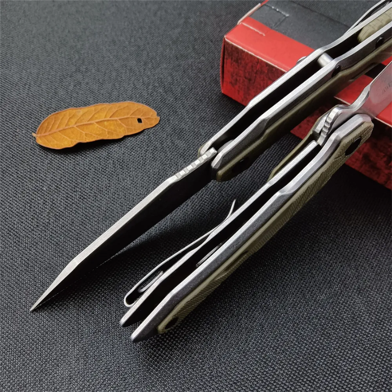 Kershaw 1369 Silver Art Knife: Slim G10 & 8Cr13MoV EDC Folder