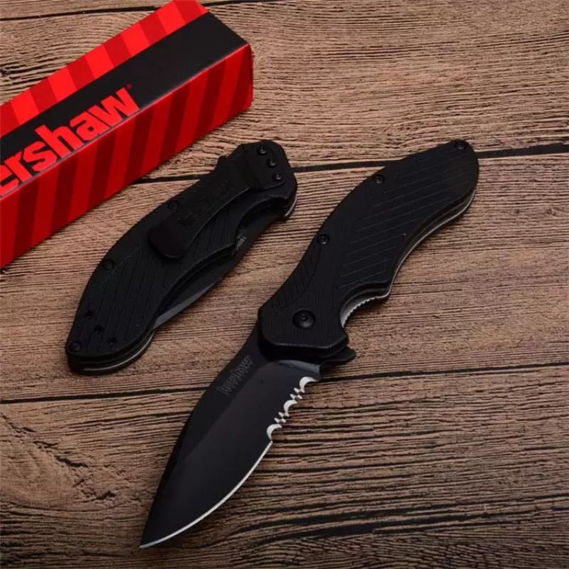 KnivesCollection™ | Kershaw 1605 CKTS Folding Knife | 18.6cm Rugged G10 Handle
